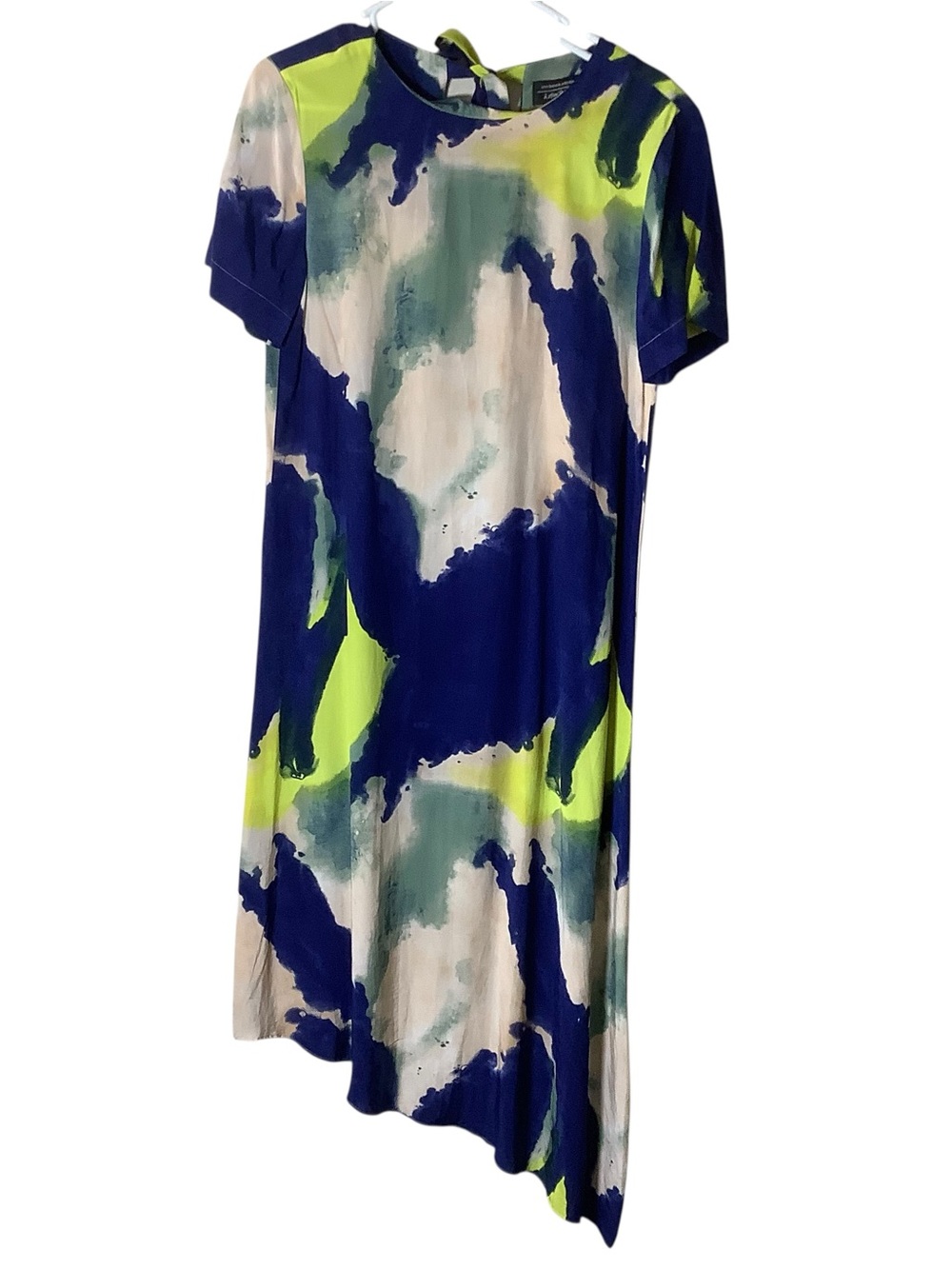 & Other Stories Asymmetrical Dress Multi-colored Abstract